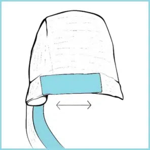 Put it on - rear strap