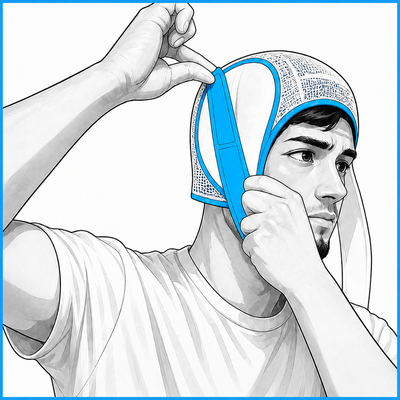 Non- elastic blue band